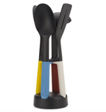 Joseph Joseph 10542 Elevate Slim Utensil Set with Ultra-Compact Storage Stand (4 Pieces)