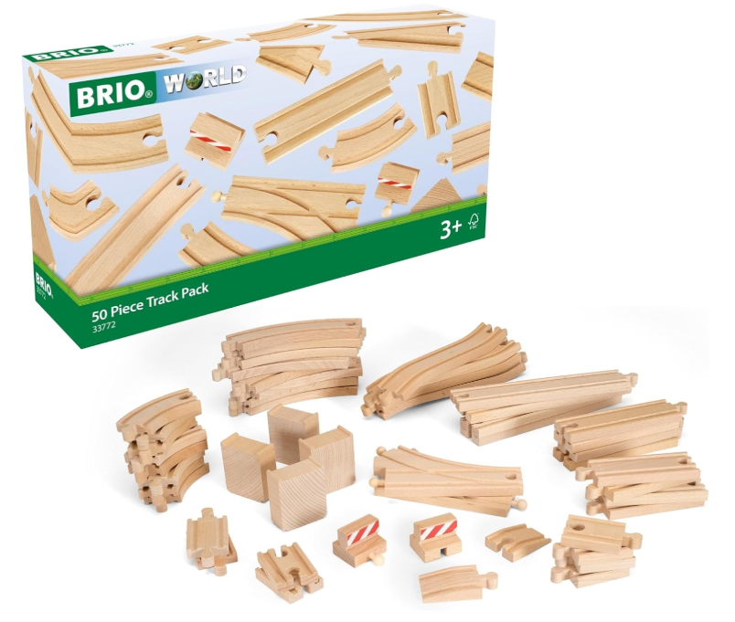 BRIO 33772 Track Pack (50 Piece) Main image