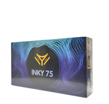 Elec Fox INKY75 Wireless Tenkeyless Mechanical Keyboard, White