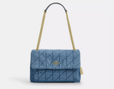 Coach Elodie Crossbody Bag In Regenerative Cotton With Quilting Bag