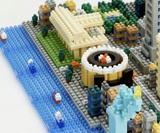 Nanoblock NB-033 New York Micro Sized Building Blocks,Grey