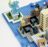 Nanoblock NB-033 New York Micro Sized Building Blocks,Grey
