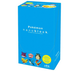 nanoblock NBMPM_04S Mini Pokémon Collection EX Series 01, Box of 6 Pieces