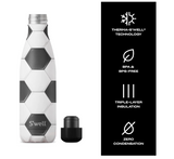 S'well Stainless Steel Water Bottle, 17oz, Goals, Triple Layered Vacuum Insulated Containers Keeps Drinks Cold for 36 Hours and Hot for 18, BPA Free, Perfect for On the Go
