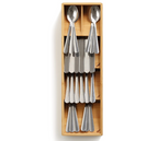 Joseph Joseph 85168 DrawerStore Cutlery Organiser, Bamboo