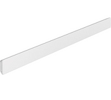 hansgrohe WallStoris 20-inch Modern Wall Bar in Matte White, 27902700