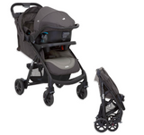 Joie Muze LX Travel System, Dark Pewter