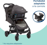 Joie Muze LX Travel System, Dark Pewter