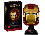 LEGO Marvel Avengers Iron Man Helmet 76165; Brick Iron Man-Mask for-Adults to Build and Display, Creative Challenge for Marvel Fans (480 Pieces)
