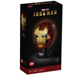 LEGO Marvel Avengers Iron Man Helmet 76165; Brick Iron Man-Mask for-Adults to Build and Display, Creative Challenge for Marvel Fans (480 Pieces)