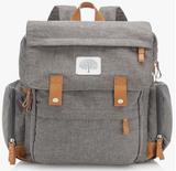 'Parker Baby Diaper Backpack - Large Diaper Bag with Insulated Pockets, Stroller Straps and Changing Pad -''Birch Bag'''