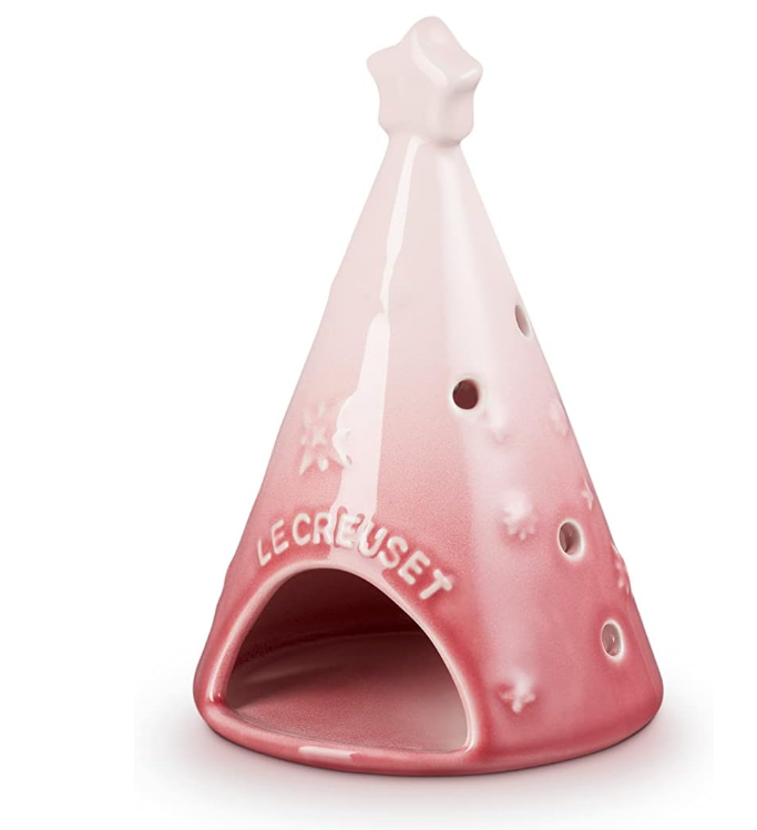 Le Creuset Star Relief Candle Stand, Pale Rose Main image