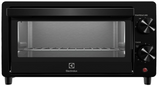 Electrolux UltimateTaste 300 EOT0908X - Freestanding Analog Electric Oven, 9L capacity, 800W, 90°C-230°C temp control, includes 3 accessories (Grill rack, Non-stick baking tray, Tray lifter), black