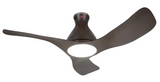 KDK E48GP Wi-Fi and Apps Control DC LED Light Ceiling Fan, 120cm, Brown (E48GPTBTWZ)