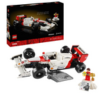 LEGO Icons McLaren MP4/4 & Ayrton Senna 10330 Minifigure, Christmas or Birthday Gift for Fans of Cool Model Racing Cars, Building Set for Adults (693 Pieces)