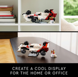 LEGO Icons McLaren MP4/4 & Ayrton Senna 10330 Minifigure, Christmas or Birthday Gift for Fans of Cool Model Racing Cars, Building Set for Adults (693 Pieces)