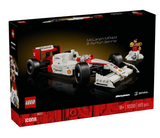 LEGO Icons McLaren MP4/4 & Ayrton Senna 10330 Minifigure, Christmas or Birthday Gift for Fans of Cool Model Racing Cars, Building Set for Adults (693 Pieces)