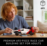 LEGO Icons McLaren MP4/4 & Ayrton Senna 10330 Minifigure, Christmas or Birthday Gift for Fans of Cool Model Racing Cars, Building Set for Adults (693 Pieces)