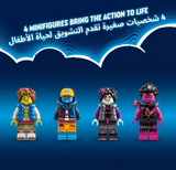 LEGO DREAMZzz 3in1 Mateo and Z-Blob the Knight Battle Mech Set, Space Shuttle Toy Rebuilds into 3 Different Robot Action Figures for Boys & Girls, Fantasy Birthday Gift for Kids aged 10 Plus 71485