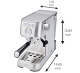 Solis Barista Perfetta Plus Type 1170 Espresso Coffee Machine, Stainless Steel