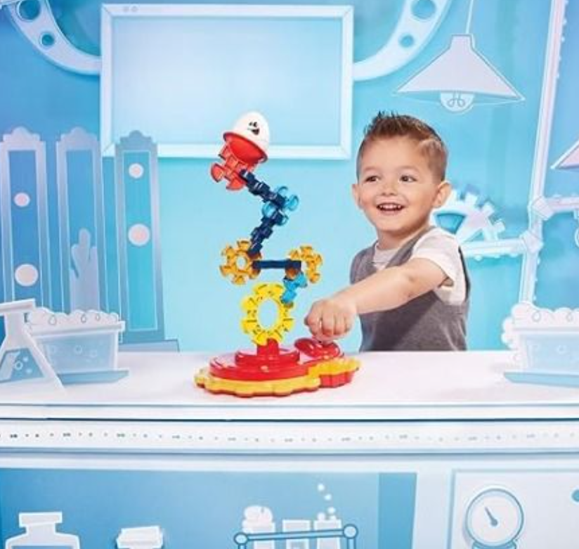 Little Tikes STEM Jr. Quake Challenge Set, 19 Pieces, 11 Challenges, Multicolor
