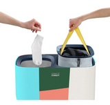 Joseph Joseph 50046 Jonathan Lawes Tota Laundry Separation Basket, 90L