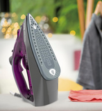 Tefal Express Steam FV2843 - Steam Iron, 2600W, 210g/min Boost Shot, 45g/min Continuous Output, Ceramic Soleplate, Easy-Refilling Water Tank, Anti-Drip Protection, Automatic Steam, DJ Lilac