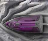 Tefal Express Steam FV2843 - Steam Iron, 2600W, 210g/min Boost Shot, 45g/min Continuous Output, Ceramic Soleplate, Easy-Refilling Water Tank, Anti-Drip Protection, Automatic Steam, DJ Lilac