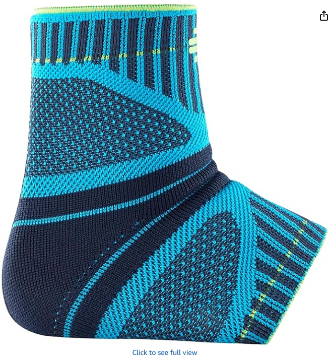 Bauerfeind Ankle Support Dynamic Unisex Ankle Support Bandage for Sports such as Jogging, Football or Fitness, Ankle Brace for Sensomotor Skill, Rivera, XL Main image