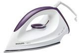 Philips GC160/22 - Dry Iron, 1200W, DynaGlide Soleplate, White and Purple