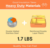 OmieLife OmieBox Bento Lunch Box, Sunshine