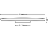 Philips LED Superslim Linear Ceiling Light 36W 4000K [Cool White - White] for Home Indoor Ceiling Lighting, Livingroom, Bedroom