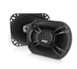 Pyle 3-Way Universal Car Stereo Speakers - 400W 6” x 8” Triaxial Loud Pro Audio Car Speaker Universal OEM Quick Replacement Component Speaker Vehicle Door/Side Panel Mount Compatible - PL6183BK (Pair)