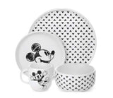 Mickey Mouse 4pcs Ceramic Dinnerware set