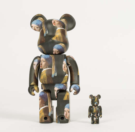 Be@rbrick 100% + 400% Johannes Vermeer Girl With Pearl Earring
