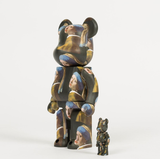 Be@rbrick 100% + 400% Johannes Vermeer Girl With Pearl Earring