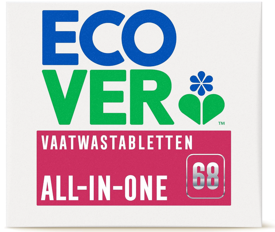 Ecover All-In-One Dish Washer Tablets 68S x 5