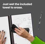Rocketbook Erasable, Reusable Wirebound Notebook, Letter Size