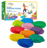 National Geographic Balance Stepping Stones Early Learning Development For Kids 10 Soft Stones