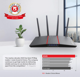 ASUS AX1800 WiFi 6 Router (RT-AX55) - Dual Band Gigabit Wireless Router