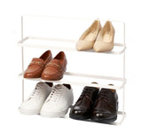 YAMAZAKI home 2480 Tower Shoe Rack, Wide, White