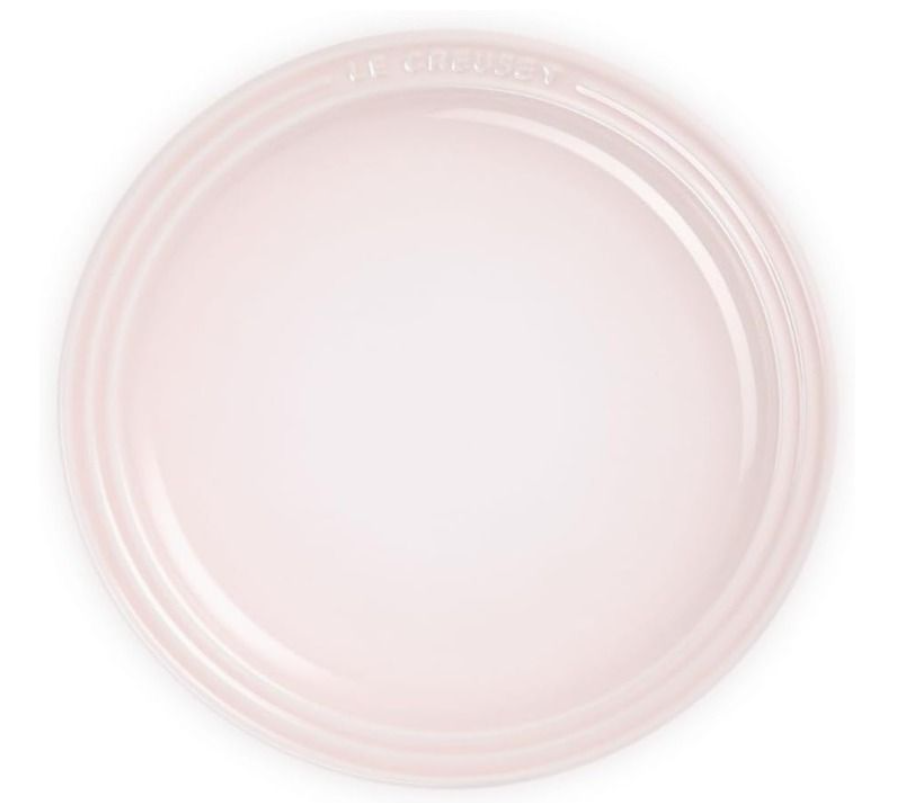 Le Creuset Tokyo Round Plate, 23cm, Shell Pink