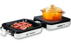 Mayer MMCCG206 Multi-Functional Ceramic Cooker with Grill, White