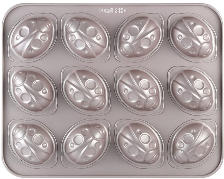 CHEFMADE WK9809 12 Cup Non-Stick Beetle Cake Pan Main image