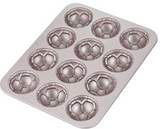 CHEFMADE WK9837 12 Cup Non-Stick Soccer Cake Pan