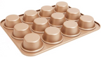 CHEFMADE WK9067 12 Cup Non-Stick Muffin Pan