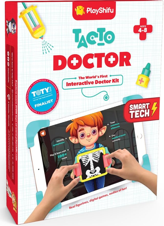 Shifu Play Tacto Doctor (Interactive Kit + App) | STEM Toys for Kids - - Pretend Play with Real STEM Learning Visit the Shifu Store Main image
