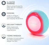 FOREO UFO 2 Supercharged Face Mask | Full LED Spectrum & Red Light Therapy for Face | Warming | | Face Moisturizer | Dark Spot & Acne Scar Treatment for Face | Anti Aging | Nourishing