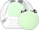 FOREO BEAR 2 go - Travel-friendly Toning Microcurrent Facial Device - For Fine Lines & Wrinkles - Anti Aging - Face Sculpting - Instant Full Face Lift - Compact Skin Care Tools - Pistachio