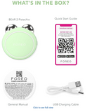 FOREO BEAR 2 go - Travel-friendly Toning Microcurrent Facial Device - For Fine Lines & Wrinkles - Anti Aging - Face Sculpting - Instant Full Face Lift - Compact Skin Care Tools - Pistachio